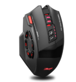 ZELOTES F-13 Optical Wireless Gaming Mouse with Multi-key Programming 2.4G Wireless BT Gaming Grade Three-mode Mouse Right Hand - Image 2