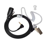 2.5mm walkie-talkie headset with microphone, 1-pin acoustic tube headset compatible with Motorola TLKR-T60 T61 T62 T80 T81 T82 T-92