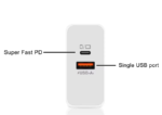 240W UK Plug  USB C Mobile Phone Charger 2 Port USB-C PD Fast Charger 240W USB Type c Charging Adapter - Image 2