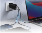45W UK Plug  USB C Quick Charging Power Adapter 45W USB Type c PD Charger With LCD Display QC3.0 Fast Charge - Image 2