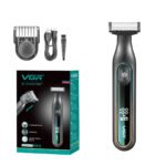 VGR V-360 IPX7 Electric One Blade Shaver Razor for Men Groin Trimmer Beard Trimmer Electric Razor Body Hair Trimmer Grooming Kit - Image 2