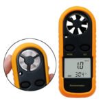 Handheld Digital Anemometer 0-30m/s Wind Speed Meter -10 ~ 45C Temperature Tester Anemometro with LCD Backlight Display - Image 6
