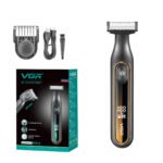 VGR V-360 IPX7 Electric One Blade Shaver Razor for Men Groin Trimmer Beard Trimmer Electric Razor Body Hair Trimmer Grooming Kit - Image 5