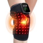 Knee Pain Relief Red Light Therapy Vibration Heated Knee Brace Massager for Knee