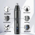 Professional Nose Hair Trimmer Mini Hair Trimmer Electric Nose Trimmer 2 in 1 Clippers