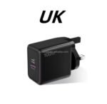 100W UK Plug  USB-C Fast Charging USB Type c Mobile Phone Quick Charger 100W USB C Travel Adapter - Image 5