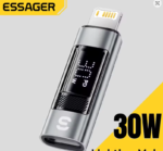 Essager USB C Display OTG Adapter PD 30W Fast Charging Type-C Female To Lightning Male Connector For iPhone 15 14 13 Converter