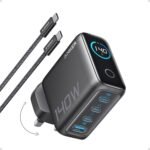 Anker Zolo 140W Max 4-Port GaN Charging Blocks,Smart Display for MacBook Charger | Fast Charger USB C Power Adapter with Touch Controls for Macbook Pro,iPad,iPhone 17/16 Series - Image 6