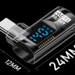 40Gbps 8K@60Hz 90 Degree USB C Adapter Digital Display Type C Adapter PD 140W USB-C Male to Female Connector for iPhone 16 iPad