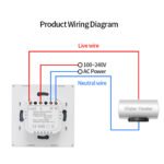 40A Smart Wifi Water Heater Switch EU/UK BLE Wireless Remote Control Boiler Switch Wifi Compatible with Alecksa /GoogleHome/IFTTT - Image 6