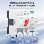 TUYA SmartLife WIFI 2P Smart ATS Dual Power Automatic Transfer Selector Switch Uninterrupted 2P 230V 63A 100A 125A - Image 4