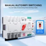 TUYA SmartLife ATS 4P AC230V 63A 100A 125A Dual Power Automatic Transfer Switch TOQ7S - Image 4