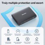 27000mah 100wh Uninterruptible Backup Battery Power Supply AC DC MIni Ups for Wifi Router - Image 3