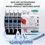 TUYA SmartLife ATS 4P AC230V 63A 100A 125A Dual Power Automatic Transfer Switch TOQ7S - Image 5
