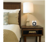Honey time twin Bells Alarm Clock Silent Non Ticking Quartz Metal Retro Mini Two Double Large Squid Digital Sunrise Kids Game Mirror Smart - Image 3