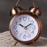 Super Loud Digital Alarm Clock with Led Mirror Smart Dual Bell Alarm Clock Digit Led Clock for Bedroom