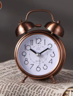 Super Loud Digital Alarm Clock with Led Mirror Smart Dual Bell Alarm Clock Digit Led Clock for Bedroom