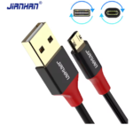 JianHan Reversible Micro USB Cable 5V2A Fast Charger Microusb for Samsung Xiaomi Huawei LG Andriod Mobile Phones Charging Cord