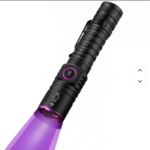 Zoom 365/395nm High Bright UV Flashlight Aluminum Alloy USB Charging Torch for Pet Urine Cat Tinea Marker Scorpion Leakage