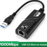 1000Mbps USB 3.0 Wired USB A To Rj45 Lan Ethernet Adapter RTL8153 Network Card for PC Macbook Windows Laptop