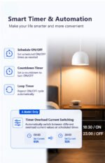 RMshebei 100A WiFi Smart Three Phase Energy Meter with Adjustable Protection DIN Rail Power Monitoring Meter Tuya APP - Image 7