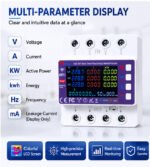 RMshebei 100A WiFi Smart Three Phase Energy Meter with Adjustable Protection DIN Rail Power Monitoring Meter Tuya APP - Image 3