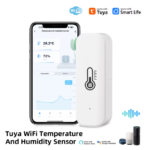 Tuya WiFi Temperature Humidity Sensor Smart Life Remote Monitor For Smart Home Work with Alexa Google Assistant