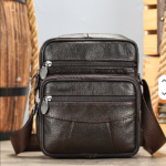 MARRANT Men Genuine Leather Small Shoulder Bags Leather Crossbody Side Bag Men Leather Shoulder Bags