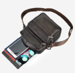 MARRANT Men Genuine Leather Small Shoulder Bags Leather Crossbody Side Bag Men Leather Shoulder Bags - Image 2