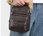 MARRANT Men Genuine Leather Small Shoulder Bags Leather Crossbody Side Bag Men Leather Shoulder Bags - Image 3