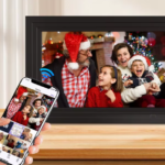 10.1 Inch Portable Digital Photo Frame, 1920P WiFi SD Card Desktop Picture Frame, Can Play Photos and Video