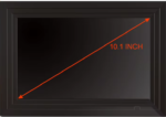 10.1 Inch Portable Digital Photo Frame, 1920P WiFi SD Card Desktop Picture Frame, Can Play Photos and Video - Image 2