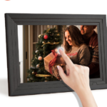 10.1 Inch Portable Digital Photo Frame, 1920P WiFi SD Card Desktop Picture Frame, Can Play Photos and Video