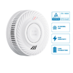 10 years Battery Fire Alarm Stand Alone Smoke Detector with Alarm 85 DB Alarm