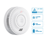 10 years Battery Fire Alarm Stand Alone Smoke Detector with Alarm 85 DB Alarm