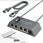 Starlink Gen3/V3 Rj45 Ethernet Adapter Splitter with 4 in 1 Multi RJ45  Network Port