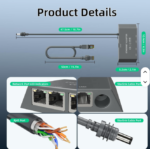 Starlink Gen3/V3 Rj45 Ethernet Adapter Splitter with 4 in 1 Multi RJ45  Network Port - Image 5