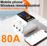 KWS-306WF 80A 3 Phase WiFi Tuya Energy Meter Din Rail Electric Monitor AC85-290V Smart Switch Voltage Current Leakage Protection G53