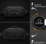 Ozuko 9825 Fanny Pack Small Shoulder Sling Bag Purse Bag Casual Handbag Adjustable Strap for Daily Carry Men Cross Bag - Image 2