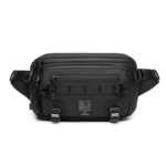 Ozuko 9655 Lightweight Crossbody Sling Bag Men Casual Convertible Crossbody Bag Shoulder Bag Backpack for Travel Daily - Image 4