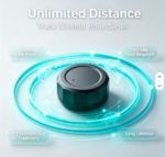 Smart Tracker Item Finder Free APP Location Map Historical Route Sharing 3 Year Unit Route Sharing 3-Year Battery