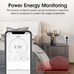South Africa Plug Socket Tuya WiFi Smart South Arica Plug Socket 220V 16A Power Monitor Timing Remote Voice Control Sockets - Image 4